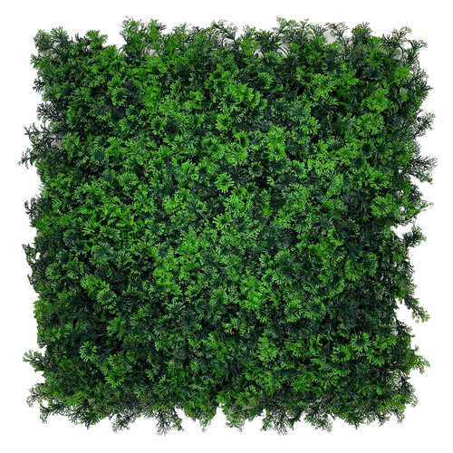 GD294 50x50 cm UV álló kültéri élethű műanyag zöldfal növényfal panel, modul falburkolat