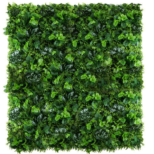 GD622 50x50 cm élethű műanyag zöldfal növényfal panel, műnövény dekoráció GD622 50x50 cm élethű műanyag zöldfal növényfal panel, műnövény dekoráció