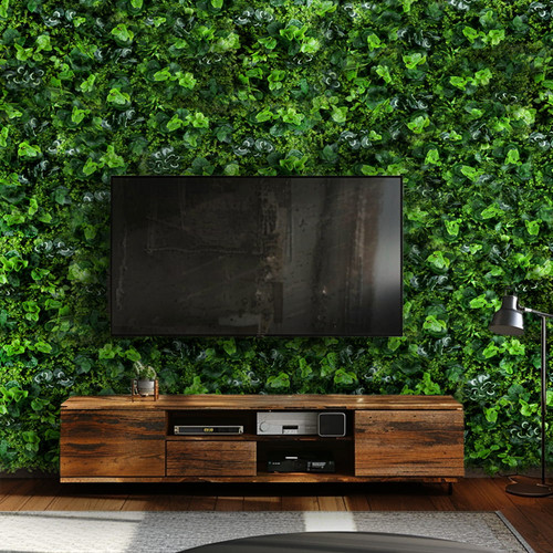 GD622 50x50 cm élethű műanyag zöldfal növényfal panel, műnövény dekoráció GD622 50x50 cm élethű műanyag zöldfal növényfal panel, műnövény dekoráció