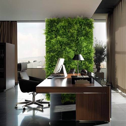 GD623 50x50 cm élethű műanyag zöldfal növényfal panel, műnövény dekoráció GD623 50x50 cm élethű műanyag zöldfal növényfal panel, műnövény dekoráció