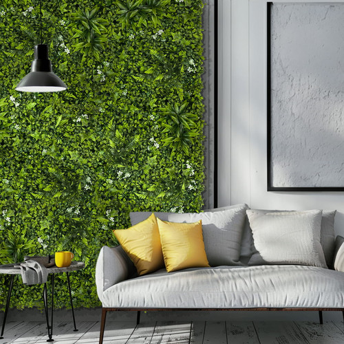 GD641 50x50 cm élethű zöld növénymodul GD641 50x50 cm élethű zöld növénymodul