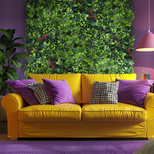 GD642 50x50 cm élethű zöld növénymodul GD642 50x50 cm élethű zöld növénymodul