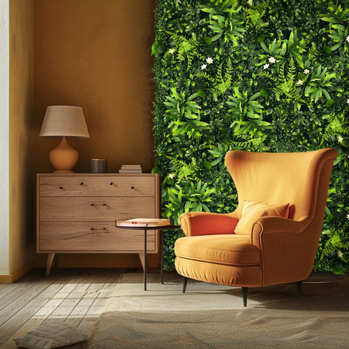 GD645 50x50 cm élethű zöld növénymodul GD645 50x50 cm élethű zöld növénymodul