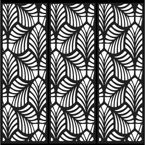 Fali dekorpanel, trópusi levél minta, 50x150 cm, 3 mm HDF - FP1 Antracit Fali dekorpanel, trópusi levél minta, 50x150 cm, 3 mm HDF - FP1 Antracit