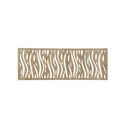 Fali dekorpanel, hullámos minta, 50x150 cm, 3 mm HDF - FP5 fa Sonoma tölgy falburkolat