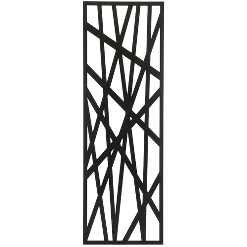 Fali dekorpanel, Vonal minta, 50x150 cm, 3 mm HDF - FP16 fa Antracit színű falburkolat