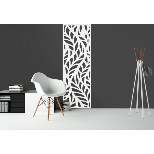 Fali dekorpanel, ágak minta, 50x150 cm, 3 mm HDF - FP4 Fehér falburkolat Fali dekorpanel, ágak minta, 50x150 cm, 3 mm HDF - FP4 Fehér falburkolat