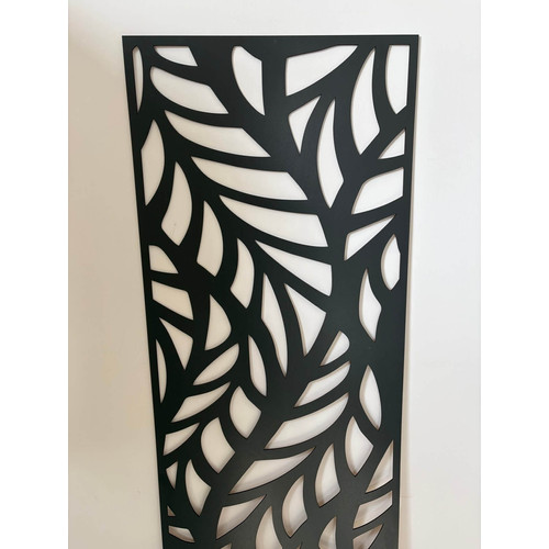 Fali dekorpanel, ágak minta, 50x150 cm, 3 mm HDF - FP4 Antracit falburkolat