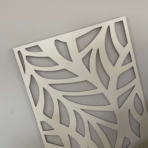 Fali dekorpanel, ágak minta, 50x150 cm, 3 mm HDF - FP4 Fehér falburkolat Fali dekorpanel, ágak minta, 50x150 cm, 3 mm HDF - FP4 Fehér falburkolat