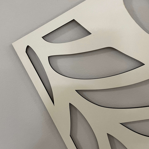 Fali dekorpanel, ágak minta, 50x150 cm, 3 mm HDF - FP4 Fehér falburkolat Fali dekorpanel, ágak minta, 50x150 cm, 3 mm HDF - FP4 Fehér falburkolat