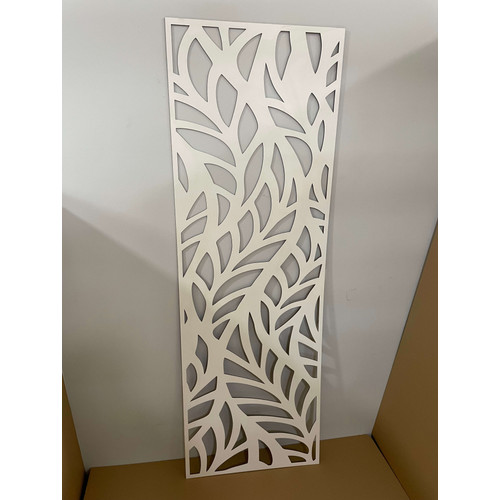 Fali dekorpanel, ágak minta, 50x150 cm, 3 mm HDF - FP4 Fehér falburkolat Fali dekorpanel, ágak minta, 50x150 cm, 3 mm HDF - FP4 Fehér falburkolat