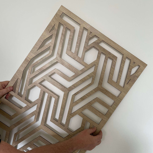 Fali dekorpanel, architektura, 50x150 cm, 3 mm HDF - FP8 fa Sonoma tölgy falburkolat Fali dekorpanel, architektura, 50x150 cm, 3 mm HDF - FP8 fa Sonoma tölgy falburkolat