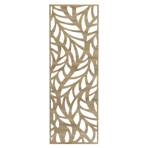 Fali dekorpanel, ágak minta, 50x150 cm, 3 mm HDF - FP4 Sonoma tölgy falburkolat