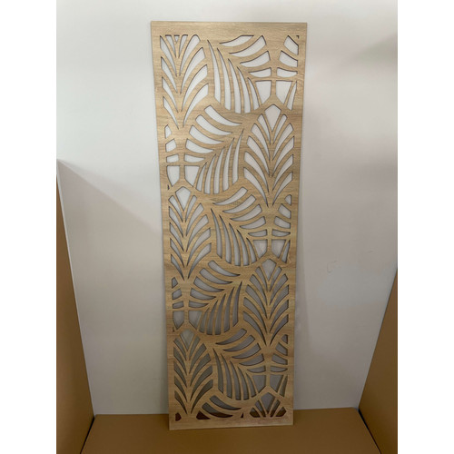 Fali dekorpanel, trópusi levél minta, 50x150 cm, 3 mm HDF - FP1 Sonoma tölgy falburkolat Fali dekorpanel, trópusi levél minta, 50x150 cm, 3 mm HDF - FP1 Sonoma tölgy falburkolat