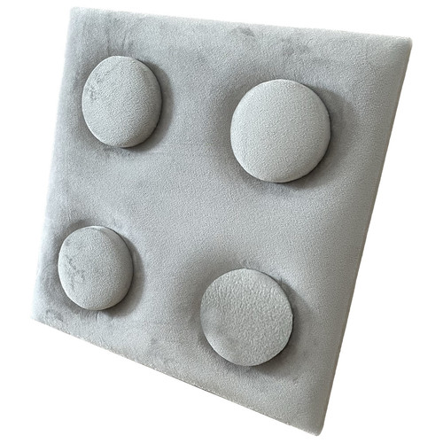 KERMA Cubes építőkocka textil kárpitozott dekor falpanel 25x25 cm, több színben