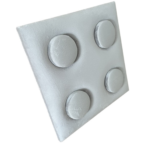 KERMA Cubes építőkocka textil kárpitozott dekor falpanel 25x25 cm, több színben