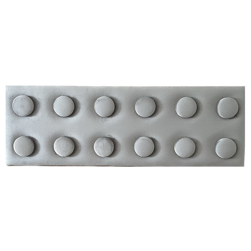 KERMA Cubes építőkocka textil kárpitozott dekor falpanel 25x75 cm, több színben, gyerekszobába