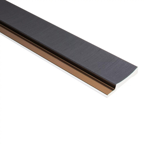 AMBER Antracit Lamelio lamella falburkolat bal oldali záróelem (6,8x270cm) AMBER Antracit Lamelio lamella falburkolat bal oldali záróelem (6,8x270cm)