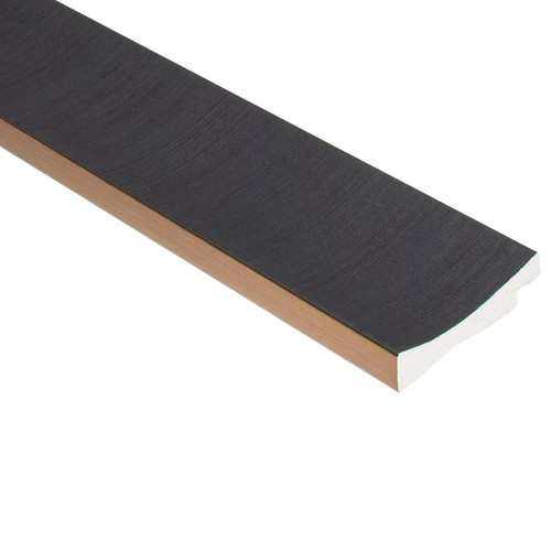 AMBER Antracit Lamelio lamella falburkolat jobb oldali záróelem (5,3x270cm) AMBER Antracit Lamelio lamella falburkolat jobb oldali záróelem (5,3x270cm)