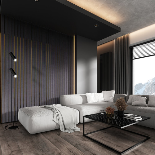 AMBER Antracit Lamelio lamella falburkolat, beltéri bordás falipanel (13x270cm) AMBER Antracit Lamelio lamella falburkolat, beltéri bordás falipanel (13x270cm)