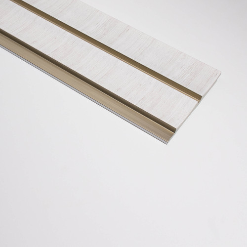 AMBER White Lamelio lamella fehér falburkolat, beltéri bordás falipanel (13x270cm) AMBER White Lamelio lamella fehér falburkolat, beltéri bordás falipanel (13x270cm)