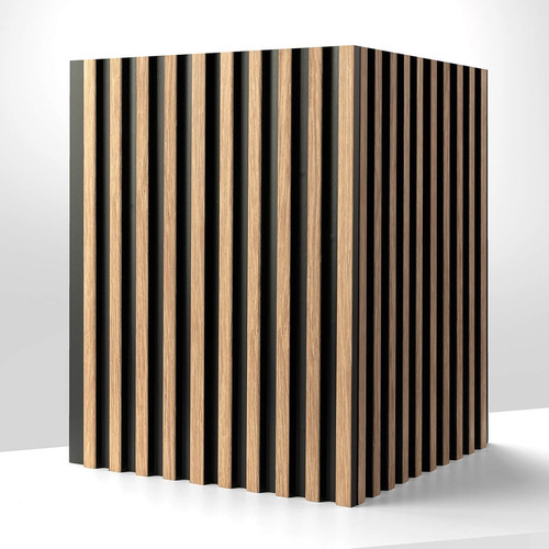 Lamella falpanel Lamelio ASTI Aranytölgy beltéri bordás falburkolat (12,2x270cm)