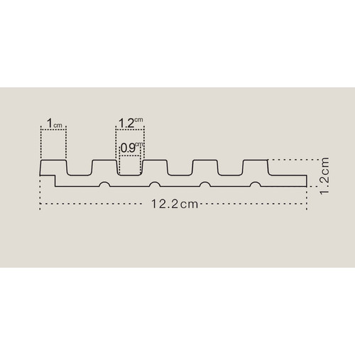 Lamella falpanel Lamelio ASTI Aranytölgy beltéri bordás falburkolat (12,2x270cm) Lamella falpanel Lamelio ASTI Aranytölgy beltéri bordás falburkolat (12,2x270cm)