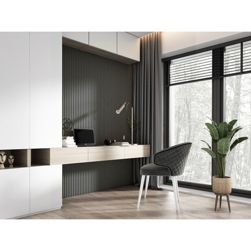 LUNA White Lamelio lamella fehér festhető falburkolat, beltéri bordás falipanel (12,7x270cm) LUNA White Lamelio lamella fehér festhető falburkolat, beltéri bordás falipanel (12,7x270cm)