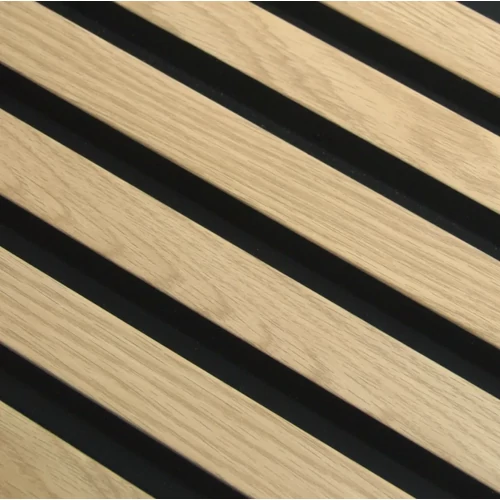 Martel Oak Natural Black Lamelio lamella falburkolat, beltéri bordás falipanel (12,8x270cm)