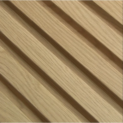 Martel Oak Natural Lamelio lamella falburkolat, beltéri bordás falipanel (12,8x270cm)