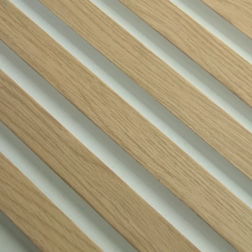 Martel Oak Natural White Lamelio lamella falburkolat, beltéri bordás falipanel (12,8x270cm)