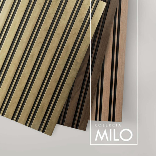 MILO Arany Lamelio lamella bal záróelem (4,2x270cm)