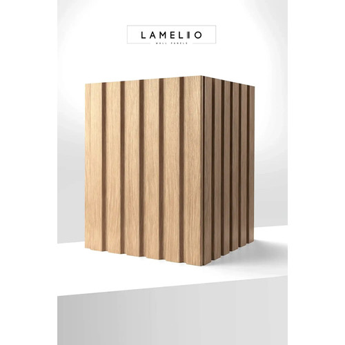 OLMO Aranytölgy Lamelio lamella bal záróelem (4,2x270cm) OLMO Aranytölgy Lamelio lamella bal záróelem (4,2x270cm)