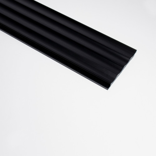 ONDA Black Lamelio lamella fekete falburkolat, beltéri bordás falipanel (12x270cm) ONDA Black Lamelio lamella fekete falburkolat, beltéri bordás falipanel (12x270cm)