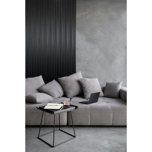 ONDA Black Lamelio lamella fekete falburkolat, beltéri bordás falipanel (12x270cm) ONDA Black Lamelio lamella fekete falburkolat, beltéri bordás falipanel (12x270cm)