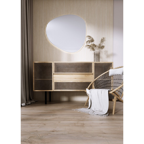 ONDA Fehér tölgy Lamelio bal oldali záróelem (3,8x270cm)