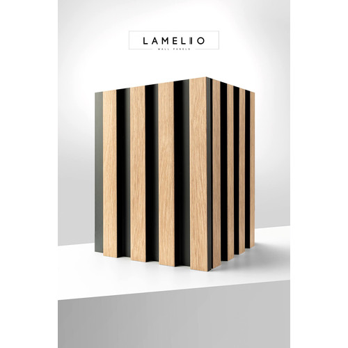 VASCO Aranytölgy Lamelio lamella falburkolat, bordázott dekorpanel (11,7x270cm)