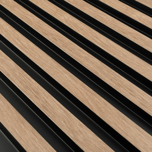 VASCO Aranytölgy Lamelio lamella falburkolat, bordázott dekorpanel (11,7x270cm)