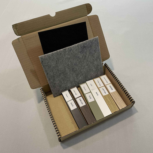 Marbet lamella falburkolat mintadoboz Woodline