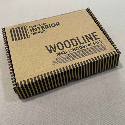 Marbet lamella falburkolat mintadoboz Woodline
