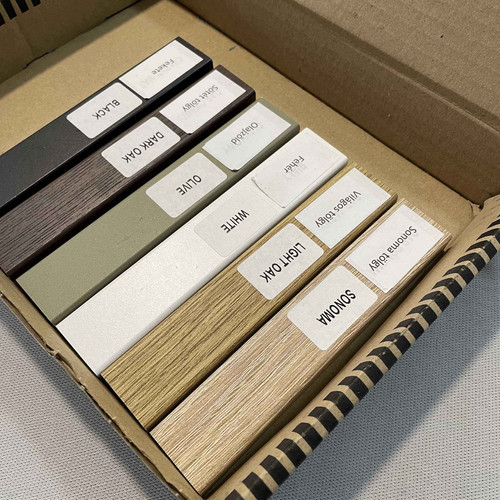 Marbet lamella falburkolat mintadoboz Woodline