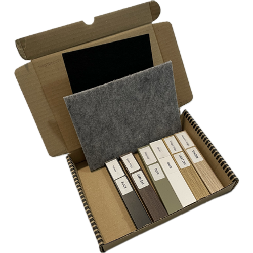 Marbet lamella falburkolat mintadoboz Woodline