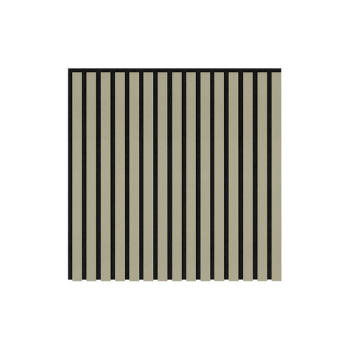 Marbet oliva zöld lamella falburkolat fekete filc alappal 30x270 cm Woodline