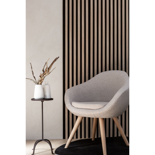 Marbet sonoma tölgy lamella falburkolat fekete filc alappal 30x270 cm Woodline Marbet sonoma tölgy lamella falburkolat fekete filc alappal 30x270 cm Woodline