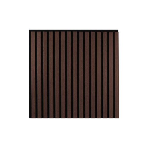 Marbet sötét tölgy lamella falburkolat fekete filc alappal 30x270 cm Woodline