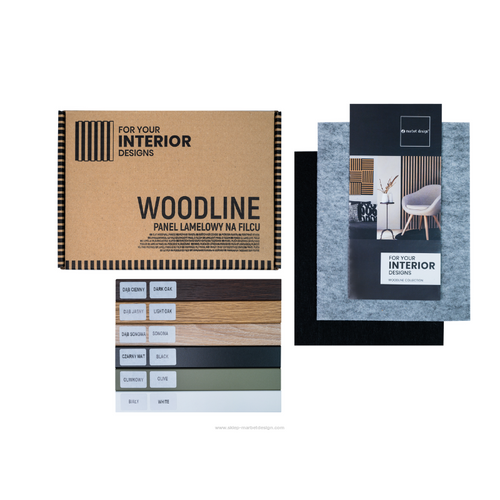 Marbet Wotan tölgy lamella falburkolat fekete filc alappal 30x270 cm Woodline Marbet Wotan tölgy lamella falburkolat fekete filc alappal 30x270 cm Woodline