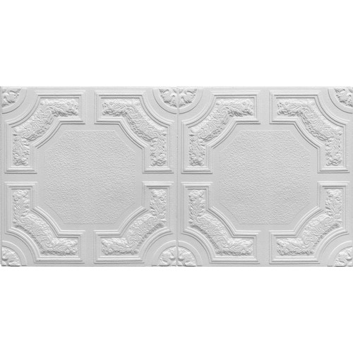 Álmennyezet - Marbet CARACAS dekoratív hungarocell polisztirol fehér festhető mennyezeti burkolólap (50x50cm) nútos Álmennyezet - Marbet CARACAS dekoratív hungarocell polisztirol fehér festhető mennyezeti burkolólap (50x50cm) nútos
