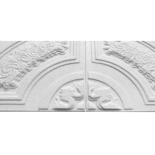 Álmennyezet - Marbet CARACAS dekoratív hungarocell polisztirol fehér festhető mennyezeti burkolólap (50x50cm) nútos Álmennyezet - Marbet CARACAS dekoratív hungarocell polisztirol fehér festhető mennyezeti burkolólap (50x50cm) nútos