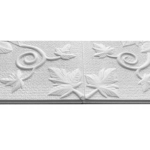 Álmennyzet - Marbet GRONO levelek növény EPS polisztirol fehér festhető mennyezeti burkolólap (50x50cm) nútos Álmennyzet - Marbet GRONO levelek növény EPS polisztirol fehér festhető mennyezeti burkolólap (50x50cm) nútos