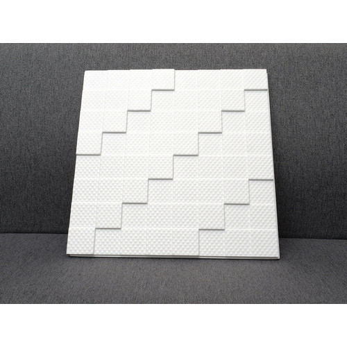 Mennyezeti burkolólap Manhattan (50x50cm) nútos, festhető EPS polisztirol álmennyezet nútos Mennyezeti burkolólap Manhattan (50x50cm) nútos, festhető EPS polisztirol álmennyezet nútos